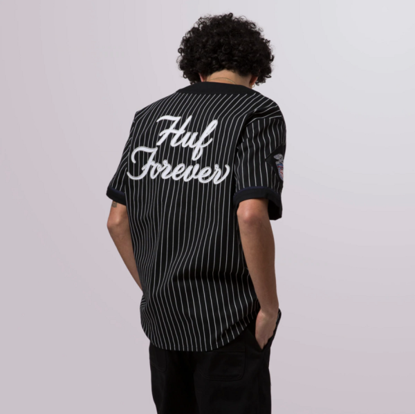 Джерси HUF SP22  Forever baseball jersey black