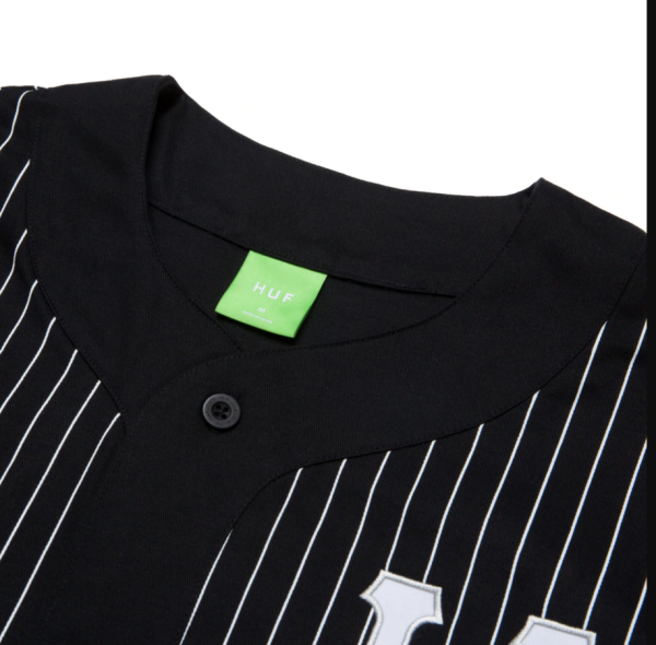 Джерси HUF SP22  Forever baseball jersey black