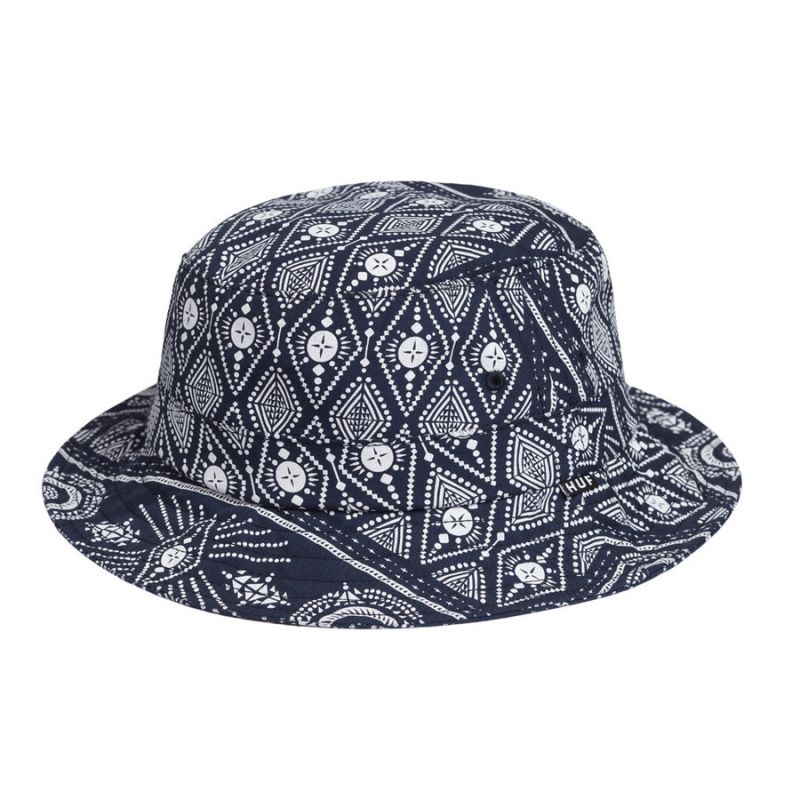 HUF Bandana bucket navy
