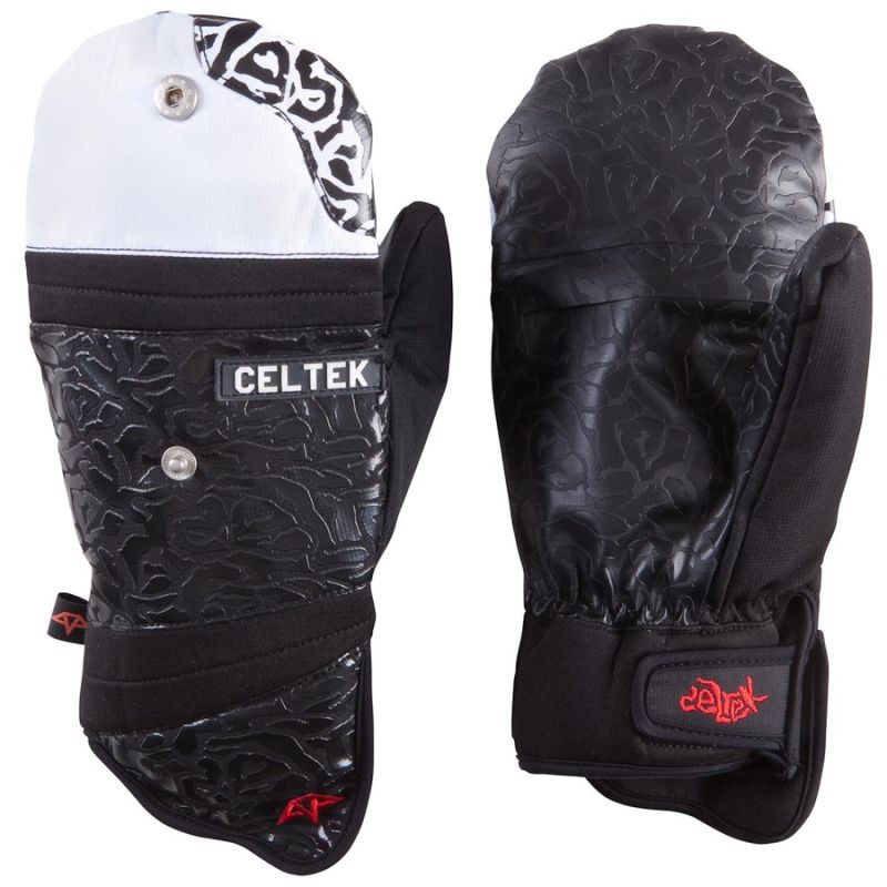 Celtek Chroma black mittens