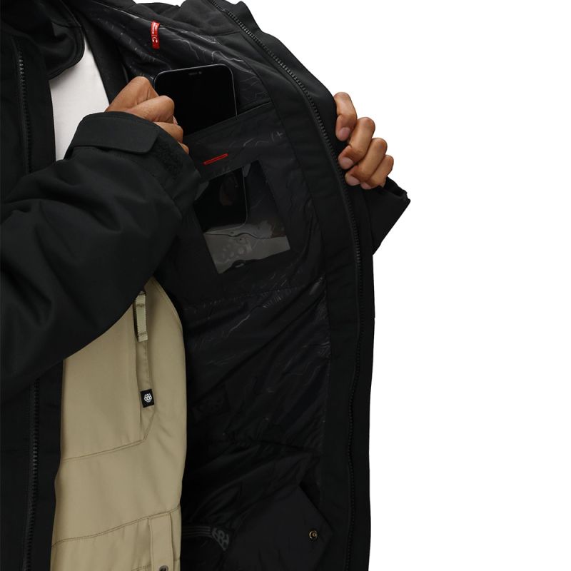 Сноубордична куртка 686 Foundation Insulated black