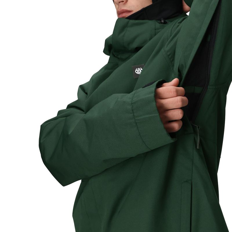 Сноубордична куртка 686 Foundation Insulated moss green
