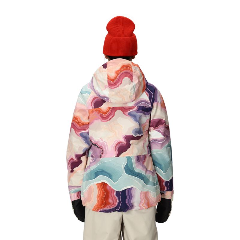 Жіноча сноубордична куртка 686 Athena Insulated sedimentary print