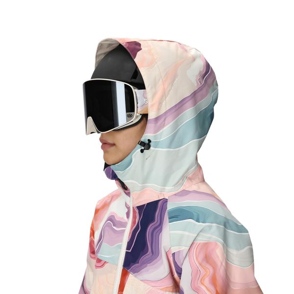 Жіноча сноубордична куртка 686 Athena Insulated sedimentary print