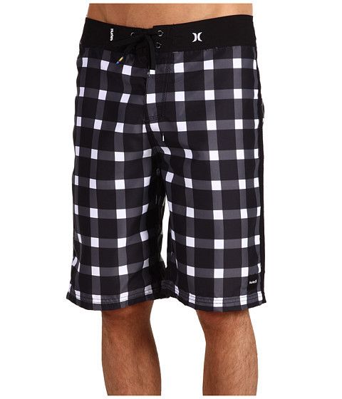 Hurley Check boardshort black