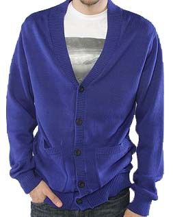 Nixon The Compound Cardigan in Royal