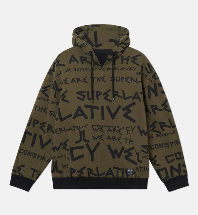 Худи WeSC FW19 Murphy superlative olive night