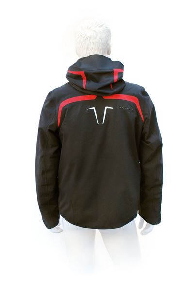 Горнолыжная куртка Volkl Black Flash Jacket black/red black print Горнолыжная куртка Volkl Black Flash Jacket black/red black print