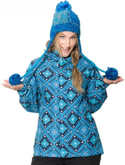 Женская куртка Horsefeathers Carina blue peru Женская куртка Horsefeathers Carina blue peru