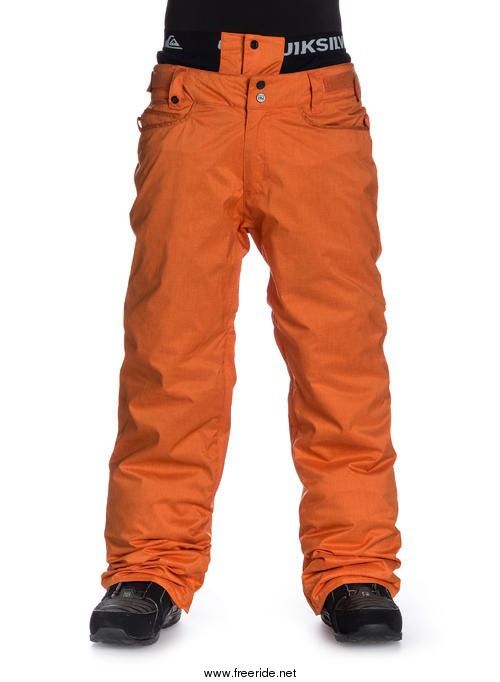 Snowboard pants Quiksilver High Line shl orange Snowboard pants Quiksilver High Line shl orange