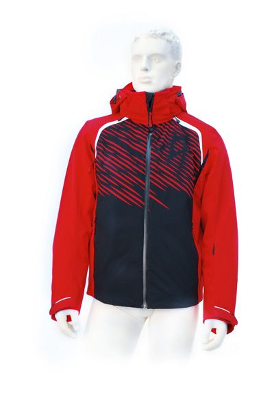 Горнолыжная куртка Volkl Black Flash Jacket red/black print Горнолыжная куртка Volkl Black Flash Jacket red/black print