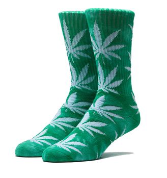 Носки HUF Tie Dye Plantlife sock green Носки HUF Tie Dye Plantlife sock green