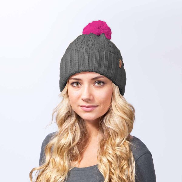 Celtek Sienna beanie charcoal Celtek Sienna beanie charcoal