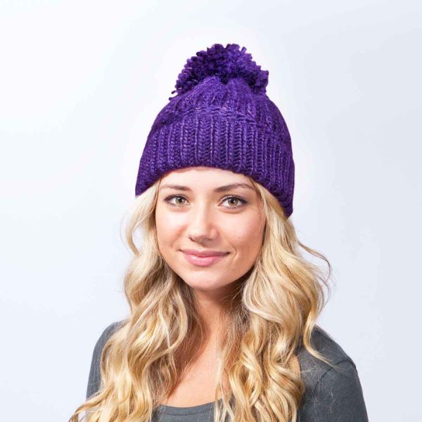 Celtek Zen pom beanie lavender Celtek Zen pom beanie lavender