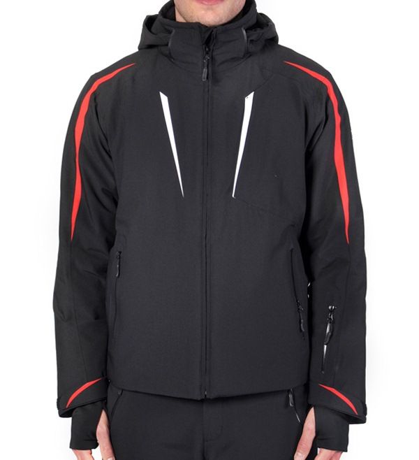 Горнолыжная куртка Volkl Black Flash Jacket black/red/white Горнолыжная куртка Volkl Black Flash Jacket black/red/white