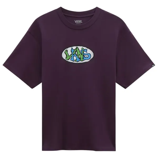 Футболка Vans Lopside ss blackberry wine