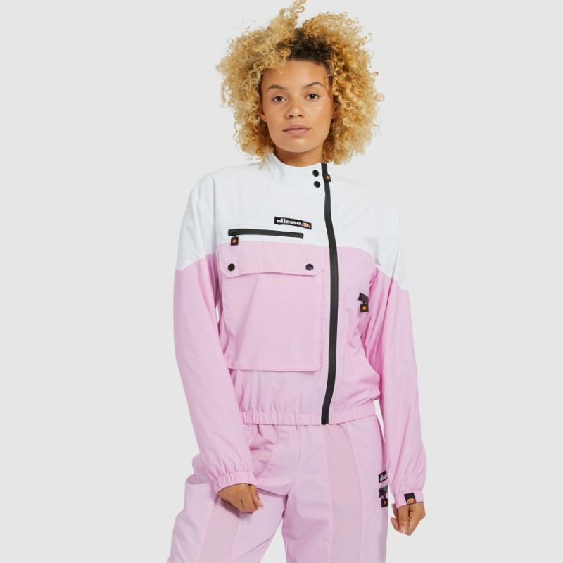 Женская ветровка Ellesse Q3FA20 Mydos track top pink reflective