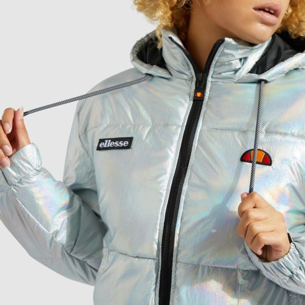 Women's jacket Ellesse Mues padded silver