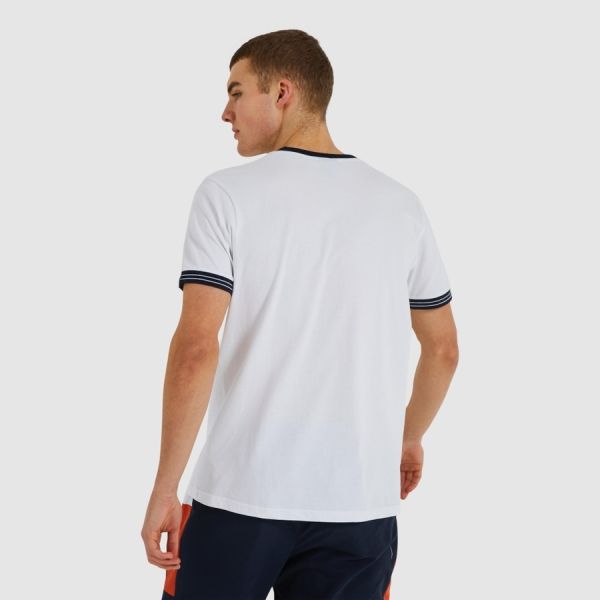 Ellesse Q1SP21 Terracotta tee white