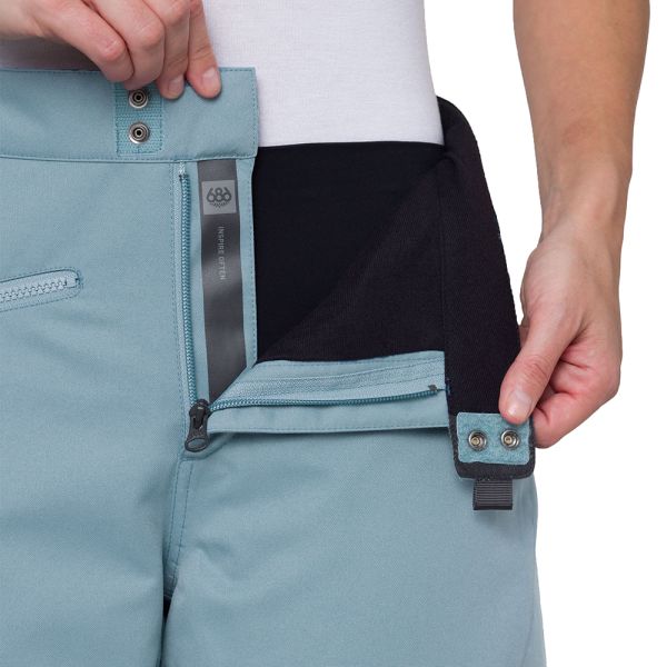 Snowboard pants 686 Aura steel blue
