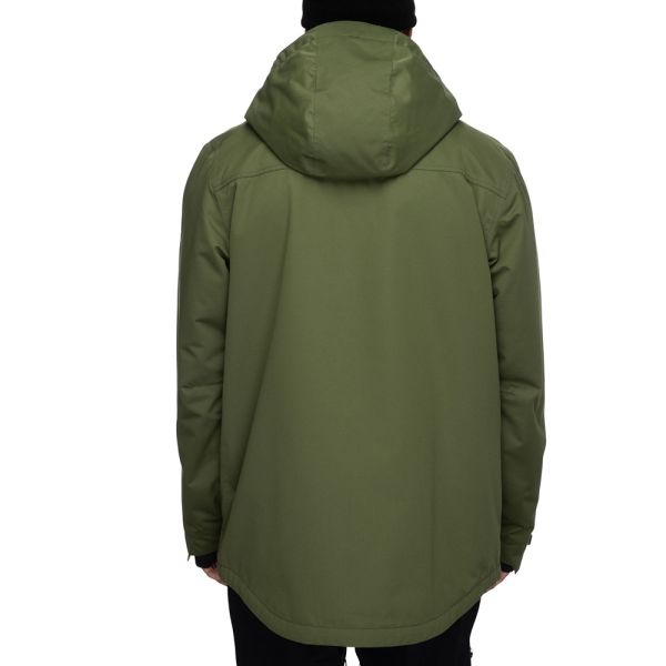 Snowboard jacket 686 Infinity Insulated Surplus Green Clrblk