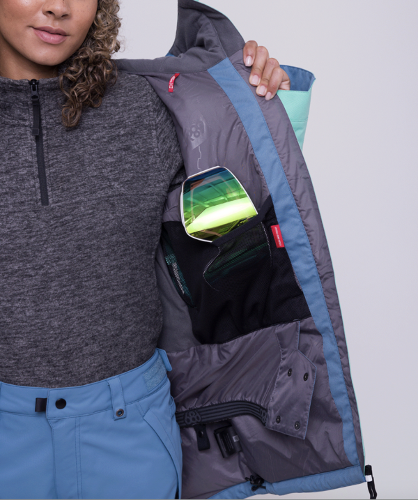 686 Athena Insulated spearmint colorblock 686 Athena Insulated spearmint colorblock