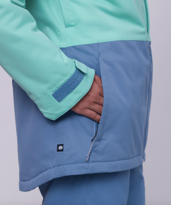 686 Athena Insulated spearmint colorblock 686 Athena Insulated spearmint colorblock