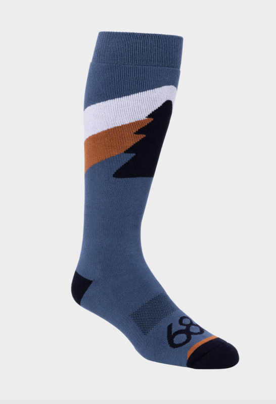 686 Tree Life Sock 3-Pack blue black white