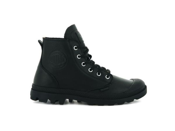Ботинки Palladium Pampa Hi leather UL black