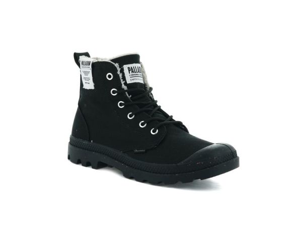 Ботинки Palladium Pampa hi organic black