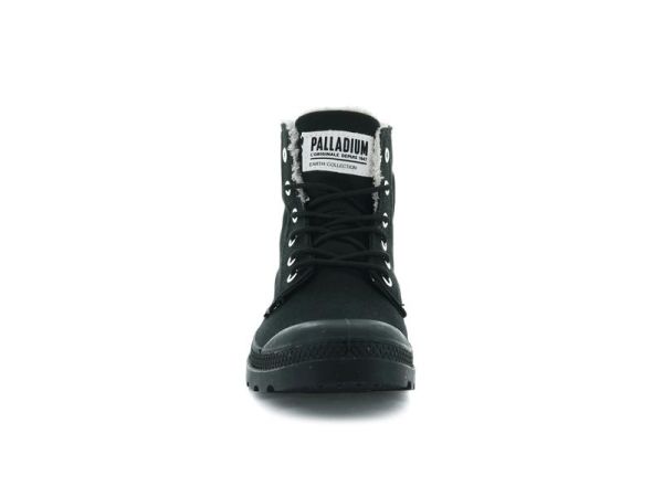 Ботинки Palladium Pampa hi organic black