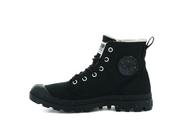 Ботинки Palladium Pampa hi organic black