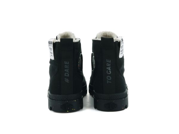 Ботинки Palladium Pampa hi organic black