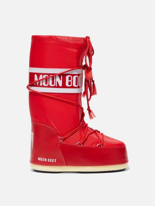 Moonboot Tecnica Moon Boot Icon Nylon red Moonboot Tecnica Moon Boot Icon Nylon red