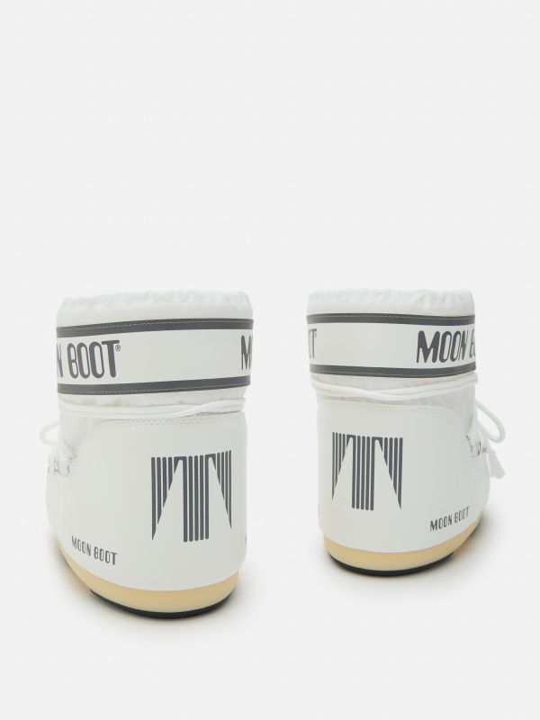Низкие мунбуты Tecnica Moon Boot Icon low white mono