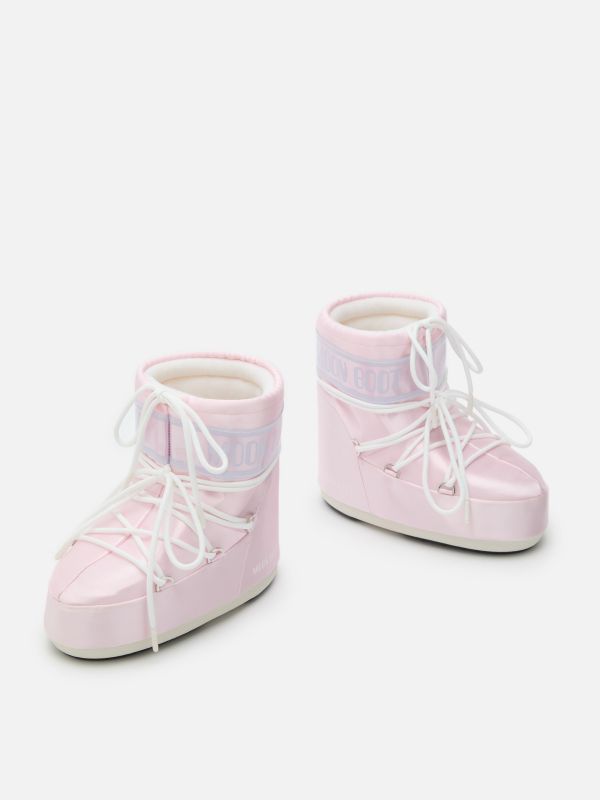 Tecnica Moon Boot Icon low pearly rose