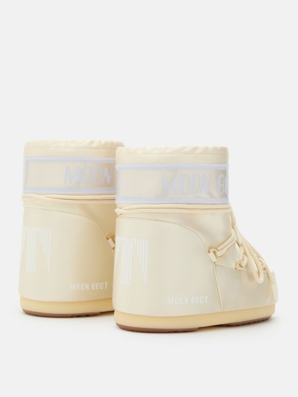 Низкие мунбуты Tecnica Moon Boot Icon low pearly ivory