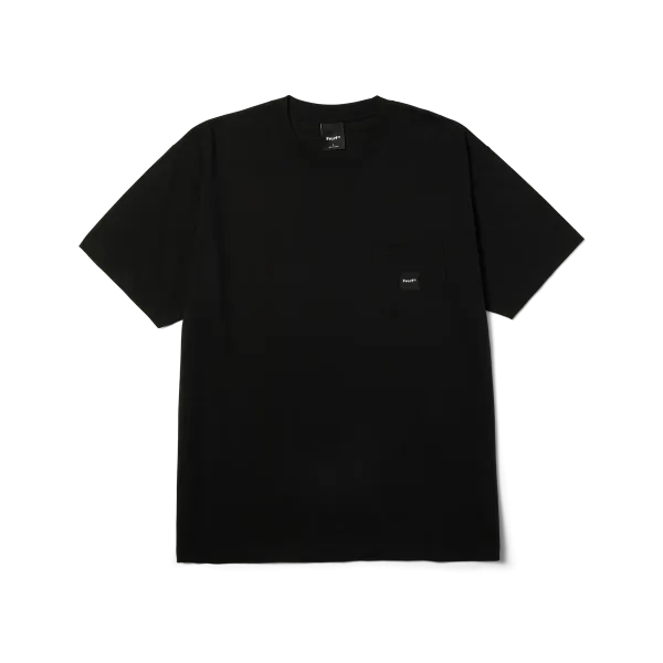 Футболка HUF SP26 Box Logo pocket black
