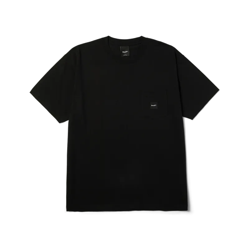 Футболка HUF SP26 Box Logo pocket black