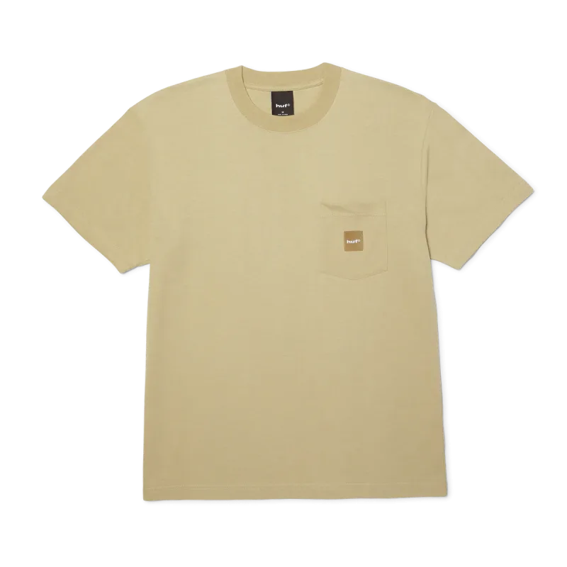 Футболка HUF SP26 Box Logo pocket black