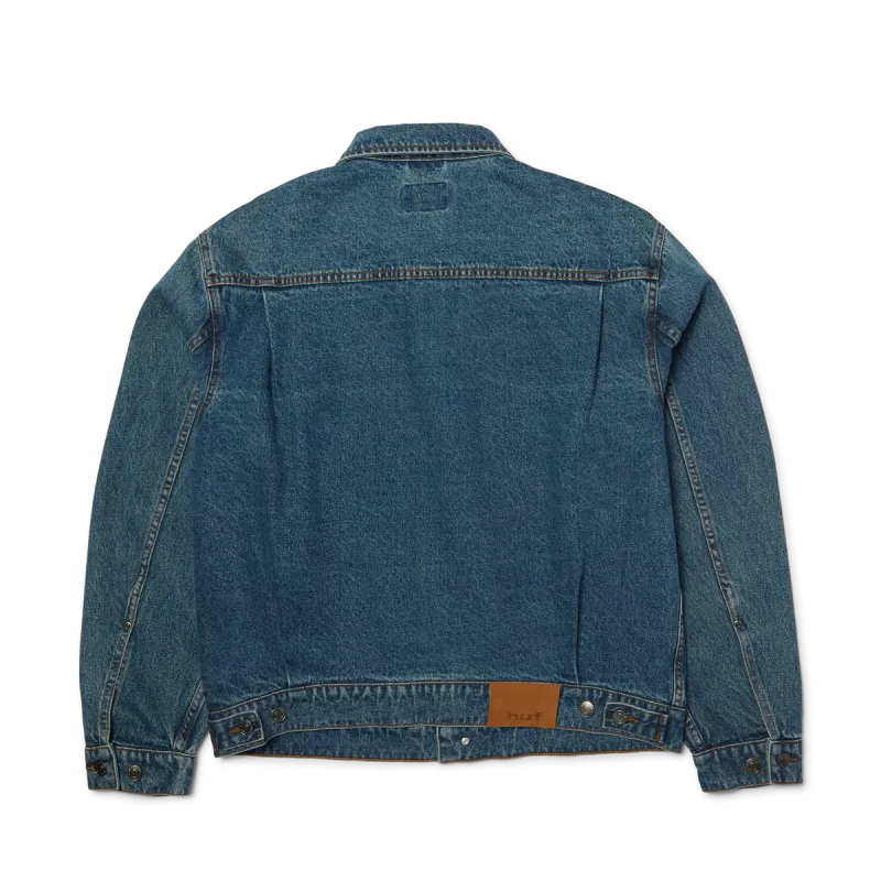 Куртка HUF SP26 89 Trucker Jacket denim indigo