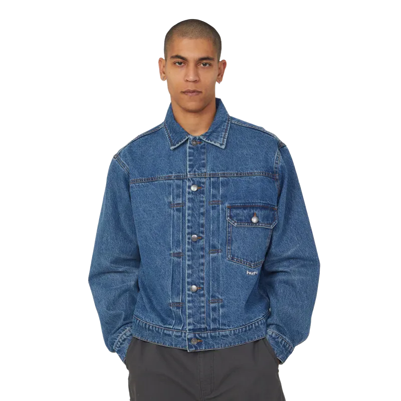 Куртка HUF SP26 89 Trucker Jacket denim indigo