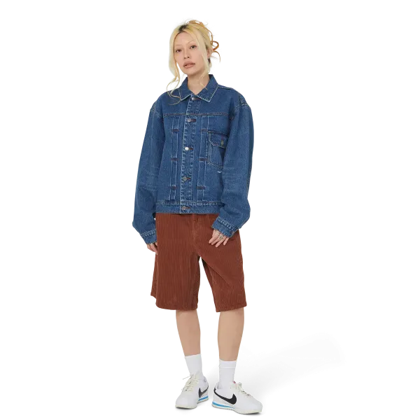 Куртка HUF SP26 89 Trucker Jacket denim indigo