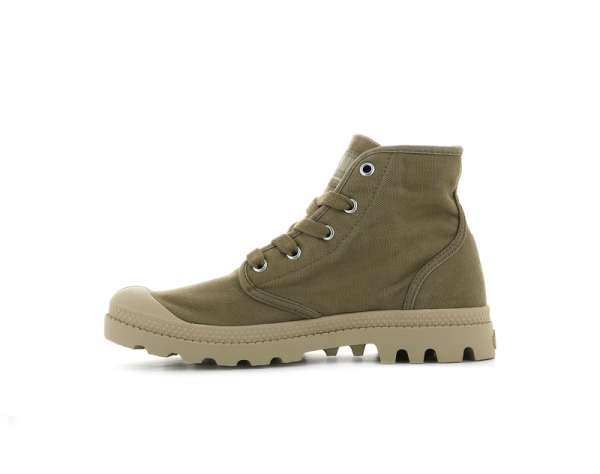 Ботинки Palladium Pampa hi olive/ginger