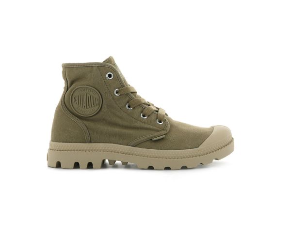 Ботинки Palladium Pampa hi olive/ginger