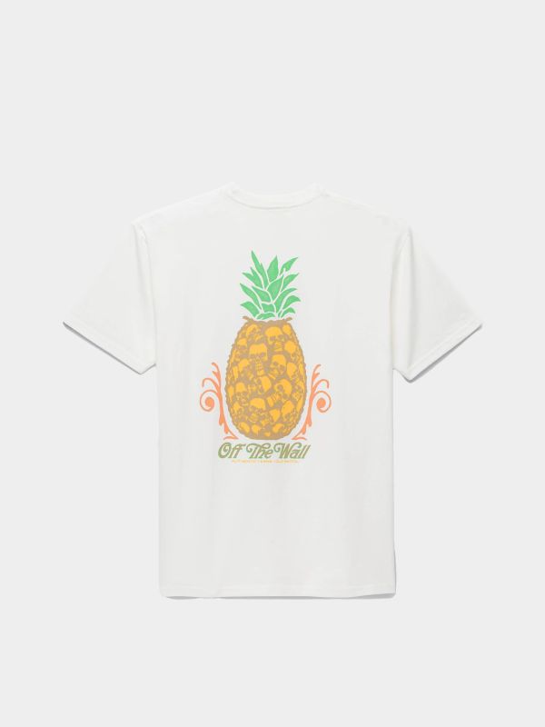 Футболка Vans Pineapple Skull marshmallow