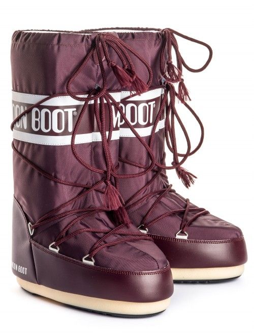 Tecnica Moon Boot Nylon junior burgundy