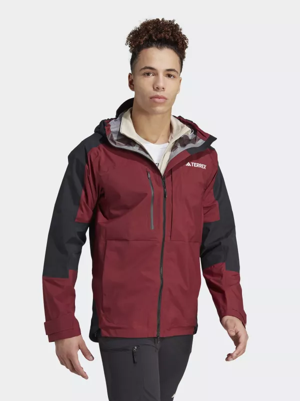 Куртка Adidas Terrex Xploric RAIN.RDY Hiking jacket IB4266 Shadow Red Куртка Adidas Terrex Xploric RAIN.RDY Hiking jacket IB4266 Shadow Red