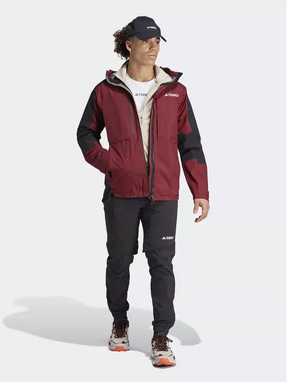 Куртка Adidas Terrex Xploric RAIN.RDY Hiking jacket IB4266 Shadow Red Куртка Adidas Terrex Xploric RAIN.RDY Hiking jacket IB4266 Shadow Red