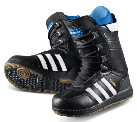 Сноубордические ботинки Adidas Samba black white Сноубордические ботинки Adidas Samba black white